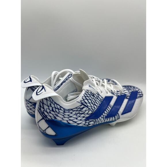 Adidas Adizero Electric Football Cleats Royal Blue White IH8569 Men Size 12 - Picture 6 of 12